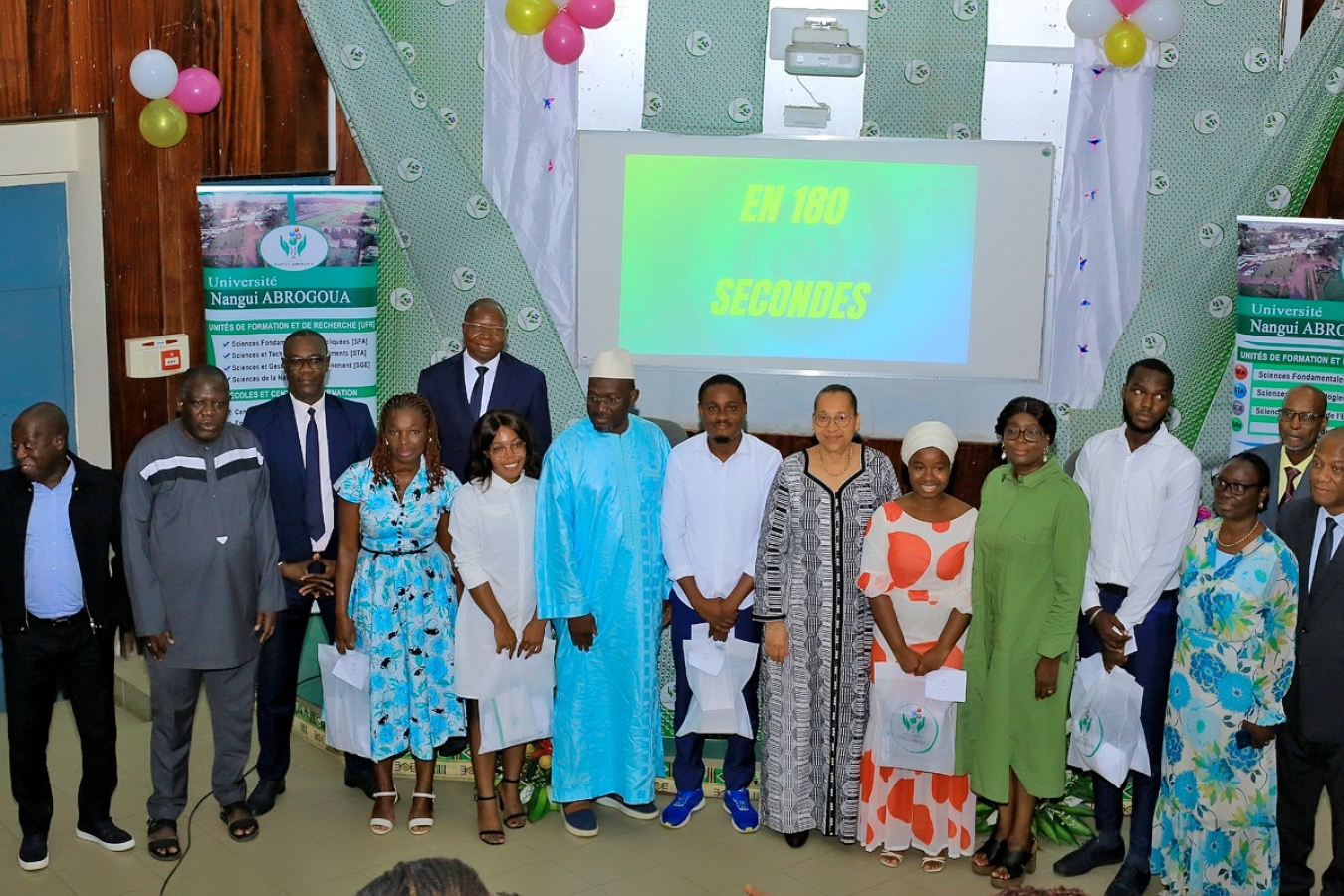 FINALE LOCALE DU CONCOURS « MA THESE EN 180 SECONDES » A L’UNA : UNE CELEBRATION DE L’EXCELLENCE SCIENTIFIQUE